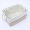Unique Bargains Fabric Collapsible Sturdy Spacious Storage Bins 3 Pcs - 3 of 4