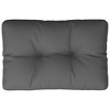 vidaXL Pallet Cushion Anthracite 23.6"x15.7"x4.7" Fabric - 2 of 4