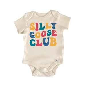 Silly Goose 3 - Baby Boy Girl Clothes Infant Onesie® Funny Cute Newborn GS1 - 1 of 4