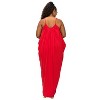 L I V D Women's Adora Ruched Spaghetti Strap Dress - 3 of 3