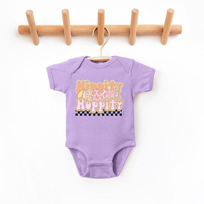 The Juniper Shop Hippity Hoppity Eggs Baby Bodysuit