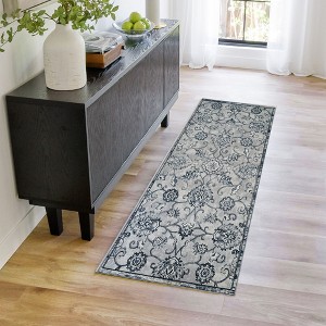Gertmenian Flora Modern Casual Transtional Polyester and Polypropylene Easy Care Indoor Area Rug Collection - 1 of 4