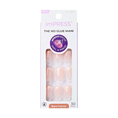 imPRESS Press-On Manicure Fake Nails - Heroic - 33ct