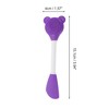 Unique Bargains Smooth Knife-shaped Facial Mask Brush 2 Pcs - 4 of 4