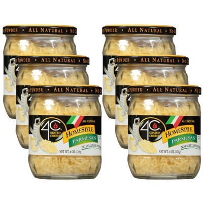 4C Foods Homestyle Parmesan Cheese - Case of 6/6 oz