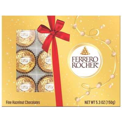 Image of Ferrero Rocher Christmas Chocolate Gift Box - 5.3oz