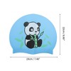 Unique Bargains Kid's Silicone Animal Swim Cap 1 Pc - 4 of 4
