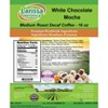 Larissa Veronica White Chocolate Mocha Medium Roast Decaf Coffee (Gourmet, Naturally Flavored, Whole Coffee Beans) (16 oz, ZIN: 561274) - 2 of 4