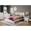 South Shore Reevo 6 Drawer Double Dresser Pure White: Laminated Particle Board, Anti-Tip, 5-Year Warranty - 2 of 3