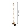 Unique Bargains Butterfly Heart Cup Chain Charm Water Cup Pendant 1 Pc - 2 of 4