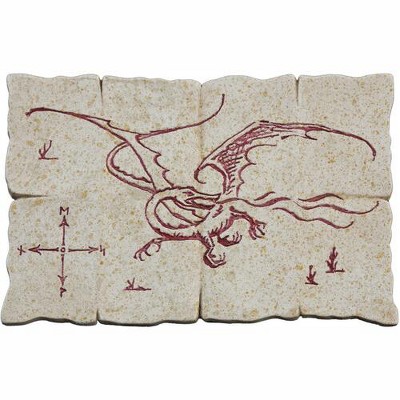 WETA Workshop - Lord Of The Rings - Red Dragon Map (Magnet)