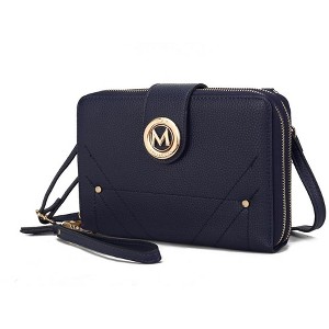 MKF Collection Sage Wallet Crossbody Bag with Optional Wristlet by Mia K - 1 of 4