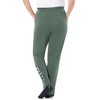 Woman Within Plus Size 7-Day Embroidered Straight-Leg Knit Pant - 3 of 3