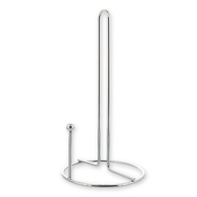 Juvale Stainless Steel Vertical Stand for Paper Towel Holders - 5.5" x 11.5"