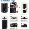 Humidifier for Bedroom & Large Rooms, Cool and Warm Mist, Top Fill, Quiet Operation, Essential Oil Diffuser, Adjustable Mist for Home or Plants - 3 of 4