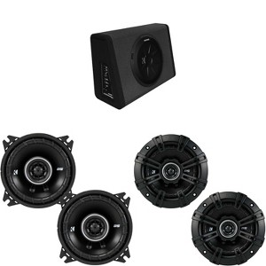 Kicker 11PT250 Powered Enclosure & 43DSC504 5.25", 43DSC404 4" Bundle - 1 of 4