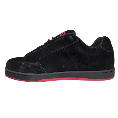 World Industries Mens Smith Skateboard Shoes, Black/White/Red (10) — фото 3