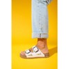 Ovesta - White Leather Slide Sandal (Women) | Forever & Always Shoes - 4 of 4