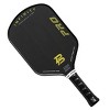 PBPRO 16.63'' Infinity NXTGEN Arch XL 16.0 Raw Carbon Paddle Traditional Pickleball Paddle - Black - 2 of 4
