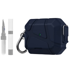 HTUTWOO for AirPods Pro 3 Case, Armor Design Hard Case, Full Drop Proof Protective Case with Keychain and Cleaner Kit - 1 of 4