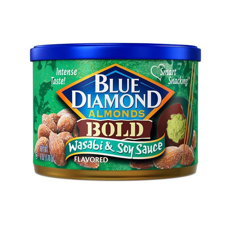 Blue Diamond Almonds Wasabi & Soy Sauce - 6oz, 1 of 3
