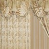 Rt Designers Collection Clayton 2-Piece Double Panel Semi-Transparent Grommet Curtain Pair Panels - Each Panel 54" X 84" Gold - 3 of 3