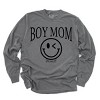 Simply Sage Market S.W.Smiley Boy Mom Outline Garment Dyed Long Sleeve - 2 of 4