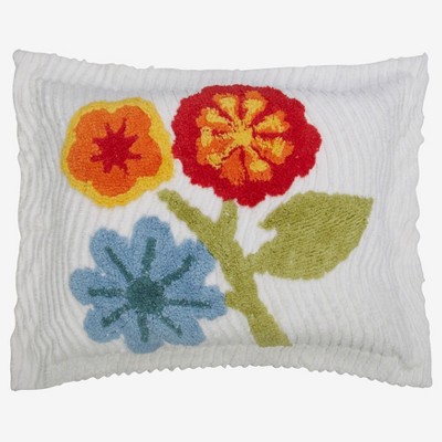 BrylaneHome Bloom Chenille Sham