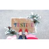 Shiraleah "Festive" Holiday Doormat - 3 of 4