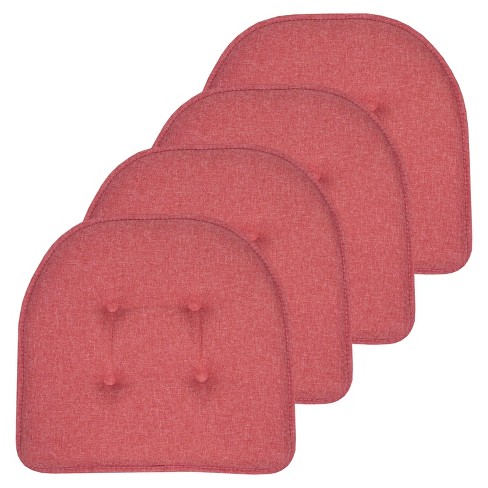 Red Memory Foam Pad Seat Cushion