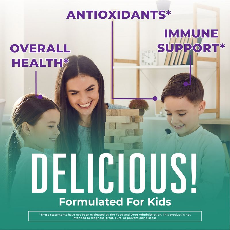 MaryRuth's Kids Immunity Gummies, Mixed Berry, Org, 60 ct, 5 of 11