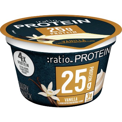 :ratio PROTEIN Vanilla Greek Yogurt Cultured Dairy Snack Cup- 5.3oz_0