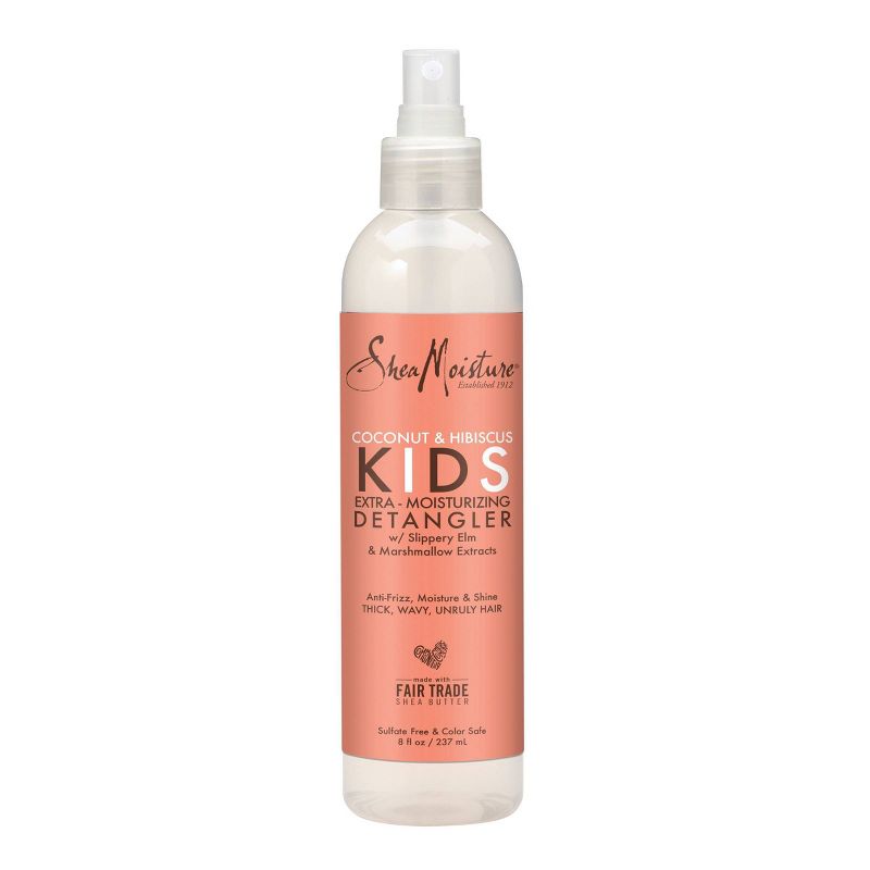 SheaMoisture Coconut &#38; Hibiscus Kids&#39; Leave-In Conditioning Milk For Thick Curly Hair - 8 fl oz, 3 of 15