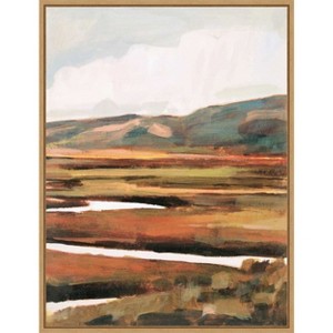 Amanti Art Mountain Field II by Victoria Borges Canvas Wall Art Print Framed 18 x 24-in. - 1 of 4