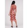 Women's Tree Print Satin Skirt - ANOTHER GIRL - 3 of 3