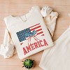 Simply Sage Market American Flag Coquette Lightweight Garment Dyed Sweatshirt - 3 of 4