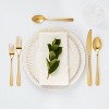 20pc Sussex Flatware Set Gold - Threshold™ : Target