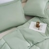BAGOKIE 2/3 Pieces Comforter Set Box Stitched Bed Set for All Seasons - 2 of 4