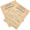 Sparkle and Bash 50-Sheets Baby Shower Prediction and Advice Cards for Parents to Be, Gender Neutral Gender Reveal Games (5x7 in) - 3 of 4