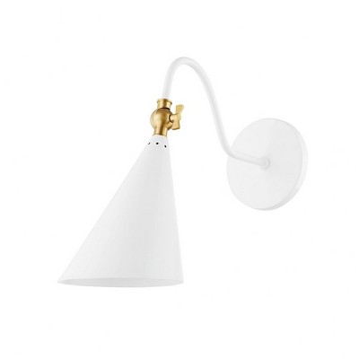 Mitzi Lupe 1 - Light Sconce in  Aged Brass/Soft White