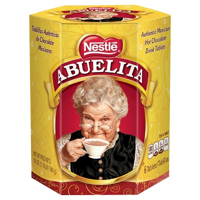 Nestle Abuelita Authentic Mexican Chocolate Drink Mix - 6ct