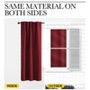 NICETOWN Backtab & Rod Pocket Blackout Thermal Curtain Panels, Set of 2 - 4 of 4