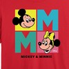 Women's - Disney - Minnie Mickey Cropped Graphic T-Shirt - 2 of 4