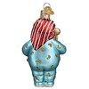 Old World Christmas Glass Blown Ornament for Christmas Tree, Bedtime Teddy Bear - 3 of 4