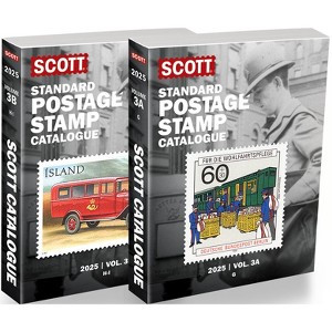 2025 Scott Stamp Postage Catalogue Volume 3: Cover Countries G-I (2 Copy Set) - (Scott Stamp Postage Catalogues) 181st Edition (Paperback) - 1 of 1