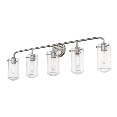 Z-Lite Delaney 5 - Light Vanity in  Brushed Nickel