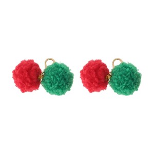 Unique Bargains Fluffy Ball Shoelace Charms 1 Pair - 1 of 4