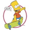 Men's The Simpsons Eat My Shorts Long Sleeve Shirt - 2 of 4