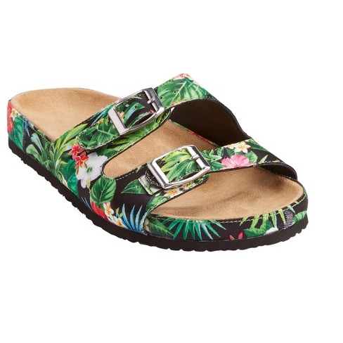Comfortview Women's Wide Width The Sylvia Soft Footbed Thong