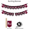 Big Dot of Happiness 2025 Maroon Graduation Party Supplies - 387 Piece Decoration Kit - Fundle Bundle - 3 of 4